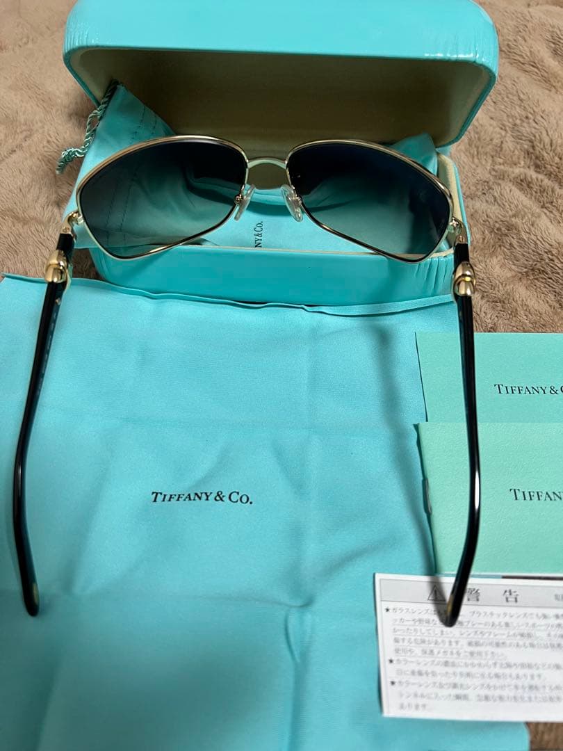 か*ー様 Tiffany & Co. ゴールドフレーム サングラス