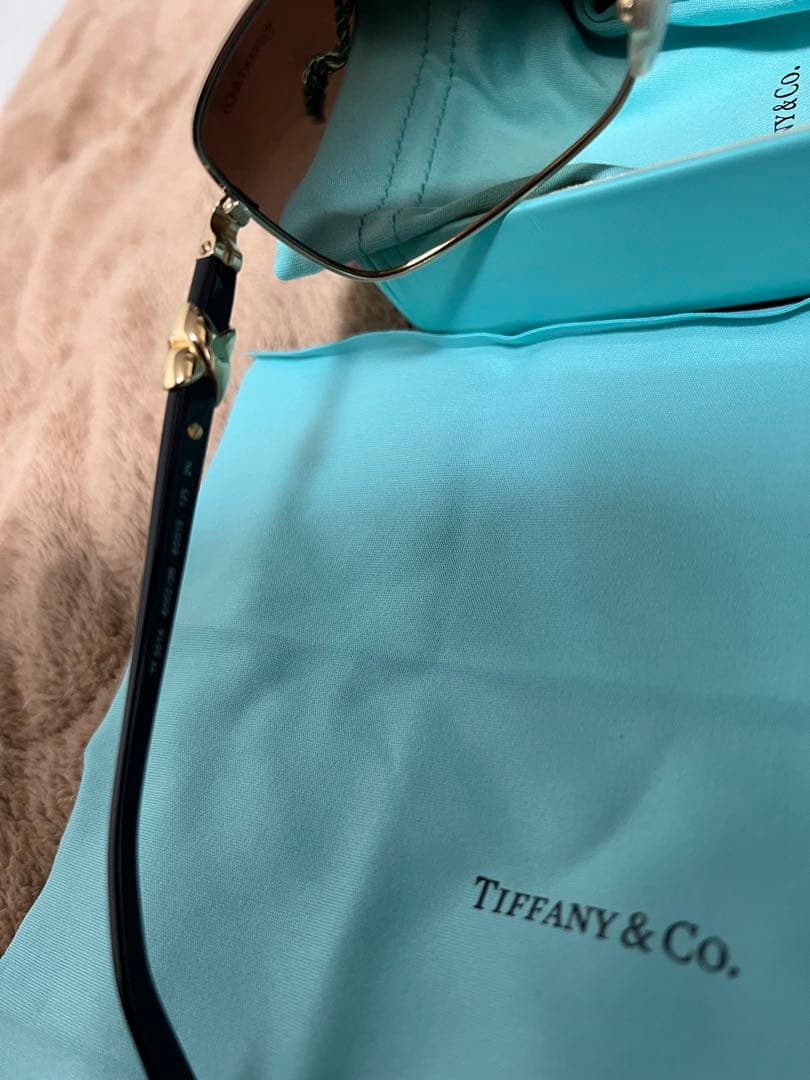 か*ー様 Tiffany & Co. ゴールドフレーム サングラス