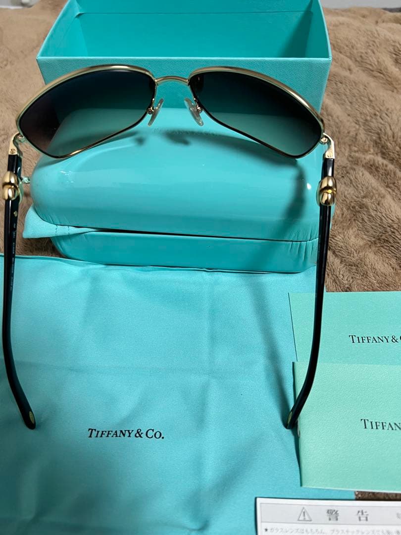 か*ー様 Tiffany & Co. ゴールドフレーム サングラス