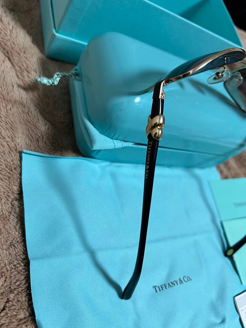 か*ー様 Tiffany & Co. ゴールドフレーム サングラス