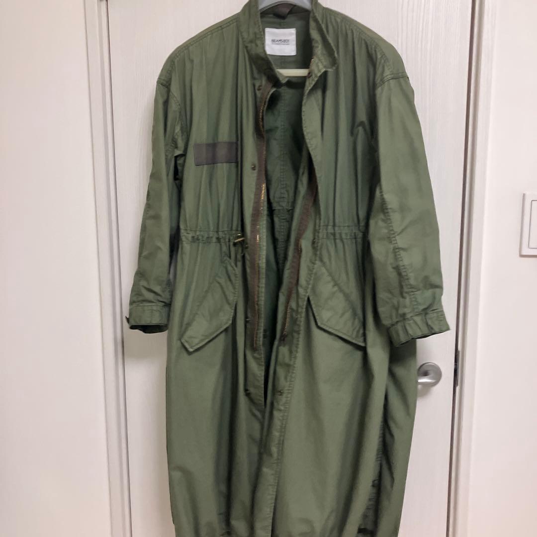 売り切りSALE ビームスボーイ　ライナー付き　Ｍ-65タイプ　ロングコート
