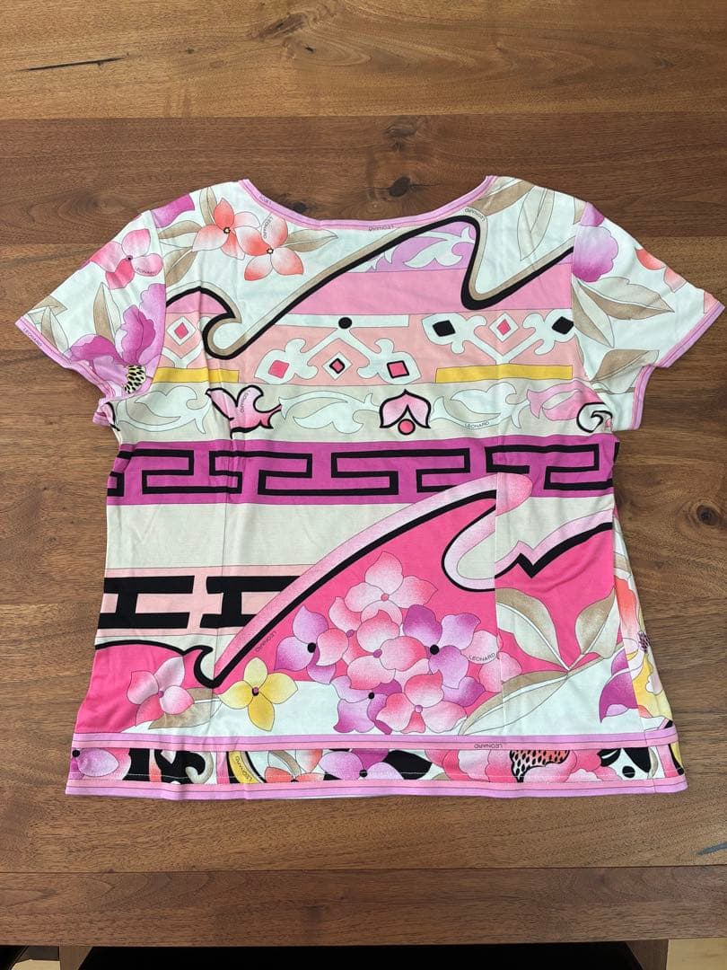 LEONARD 花柄 半袖Tシャツ 2枚セット