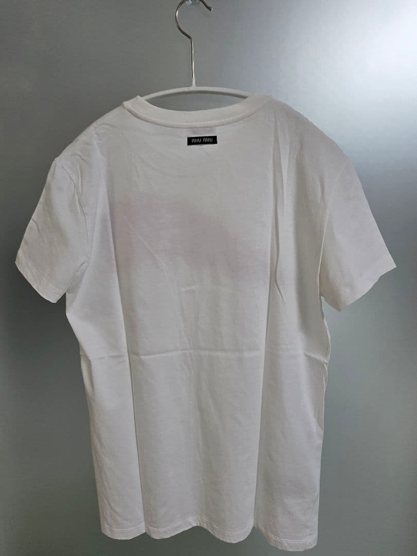 ☆MIU MIU ミュウミュウ トップス ロゴ Tシャツ☆