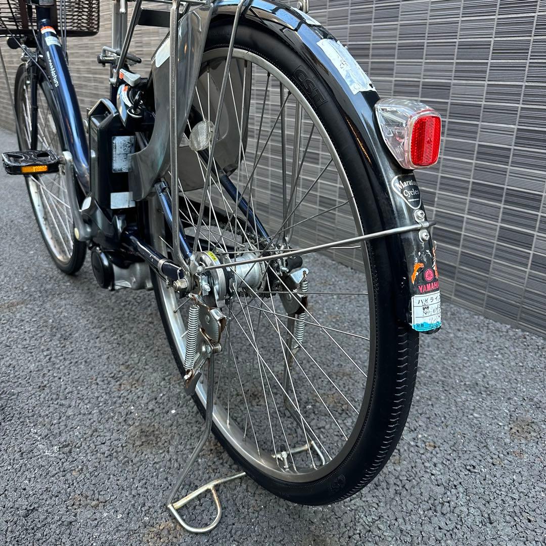 最終価格　ヤマハ　PAS natural 27インチ 電動自転車　前カゴ付き