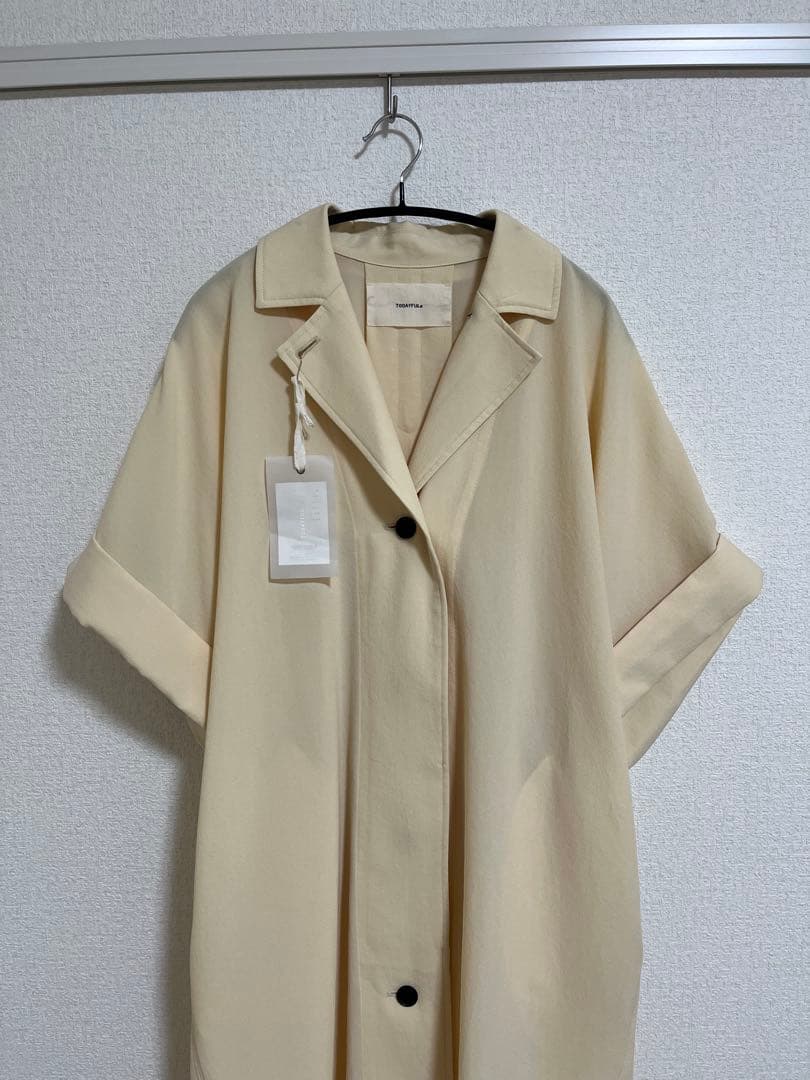 定価29,700円【新品】todayful トレンチコート クリーム色 36