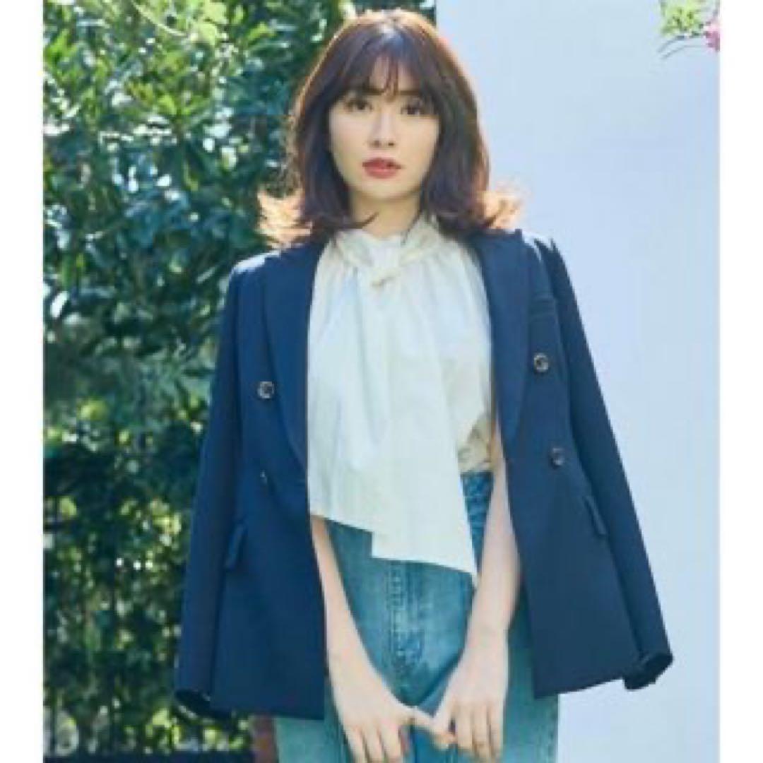 ジャケット・アウター herlipto Double-breasted Twill Blazer