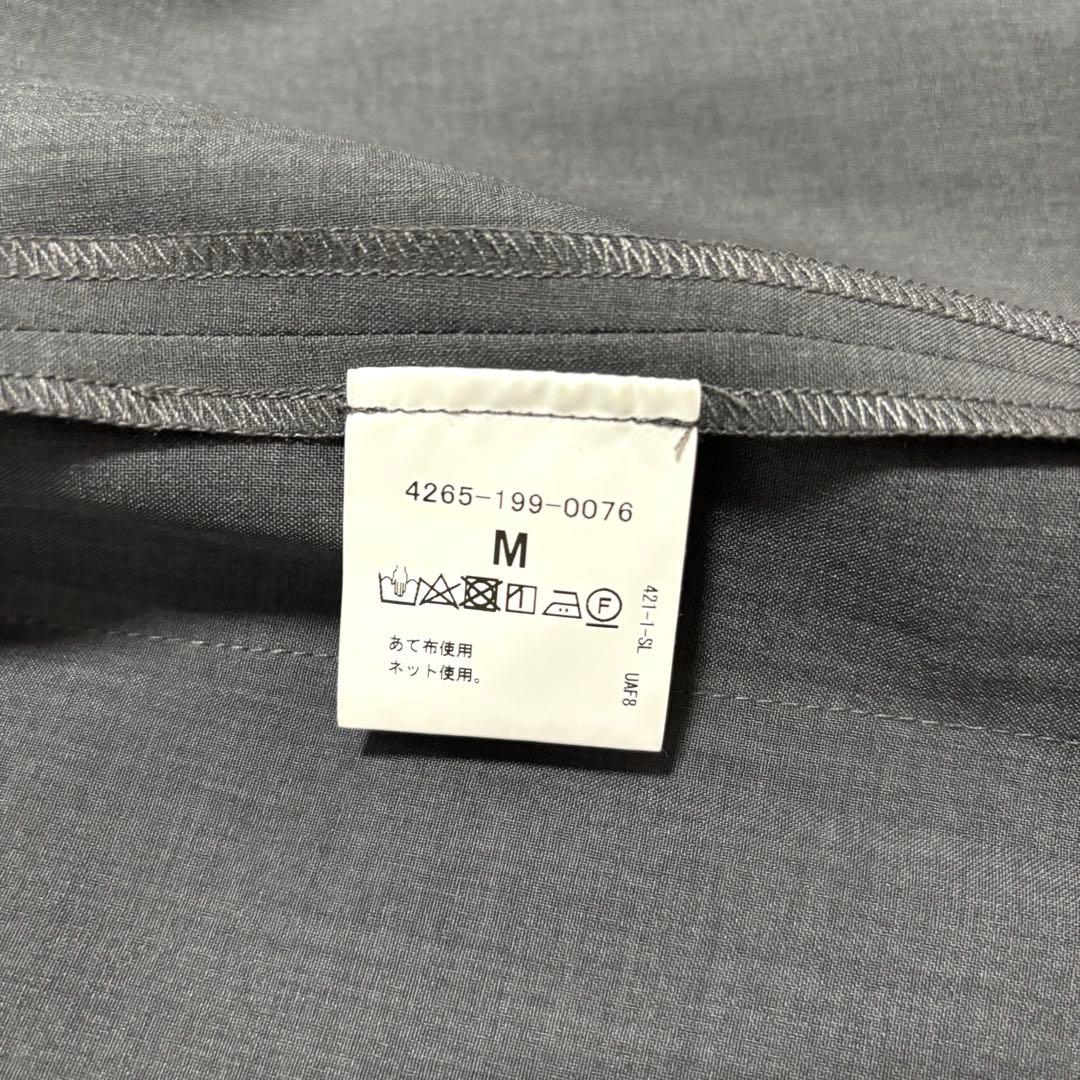 【美品】CITEN セットアップ 軽量 ジャケット ワイドパンツ M 春 グレー