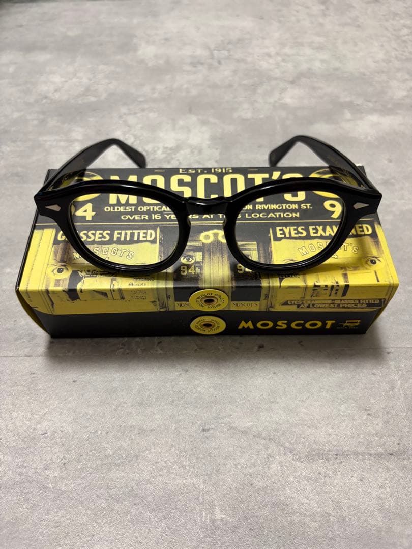 MOSCOT モスコット Lemtosh レムトッシュ 46 ブラック