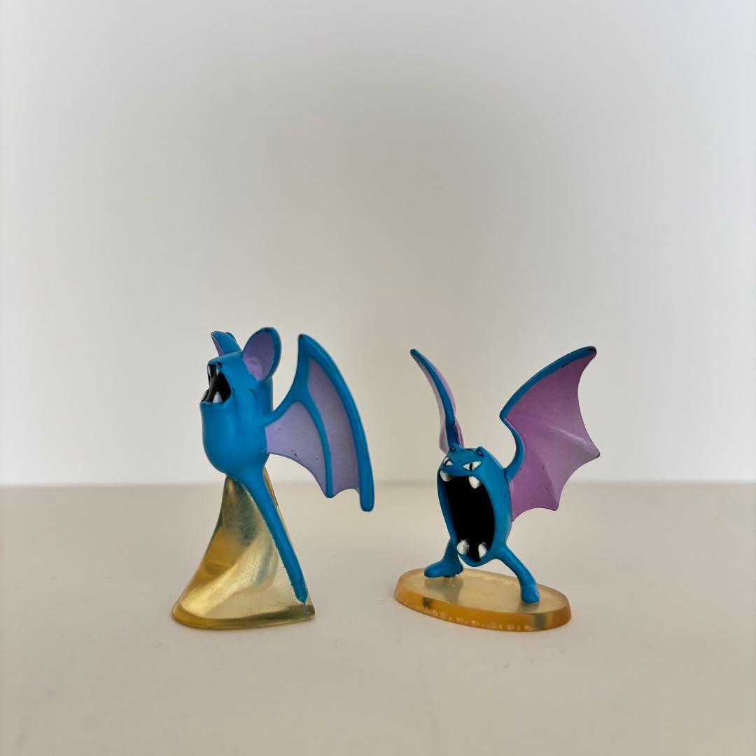 【激レア】初期モンコレ ズバット＆ゴルバット 2体セット 当時物 TOMY