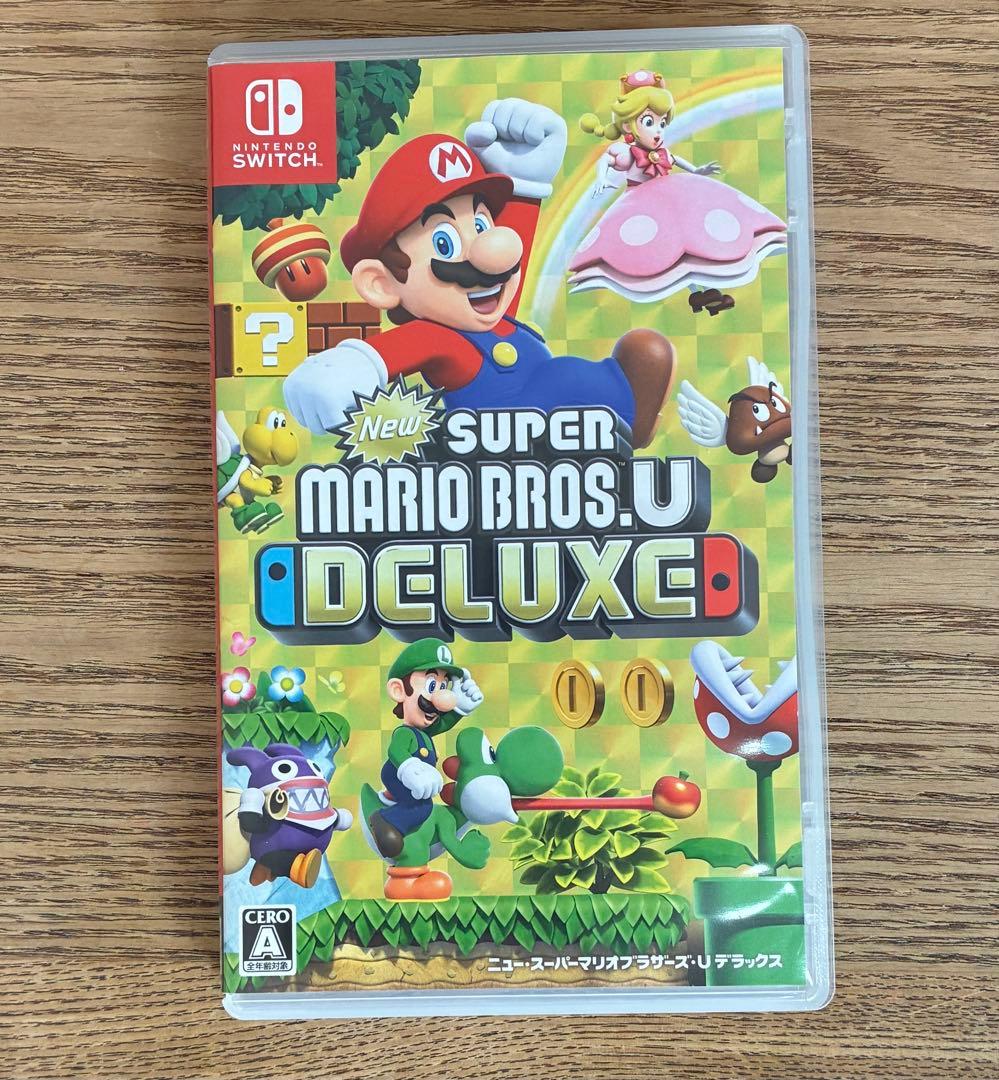 Switchソフト2個セット スーパーマリオブラザーズUデラックス　ワンダー