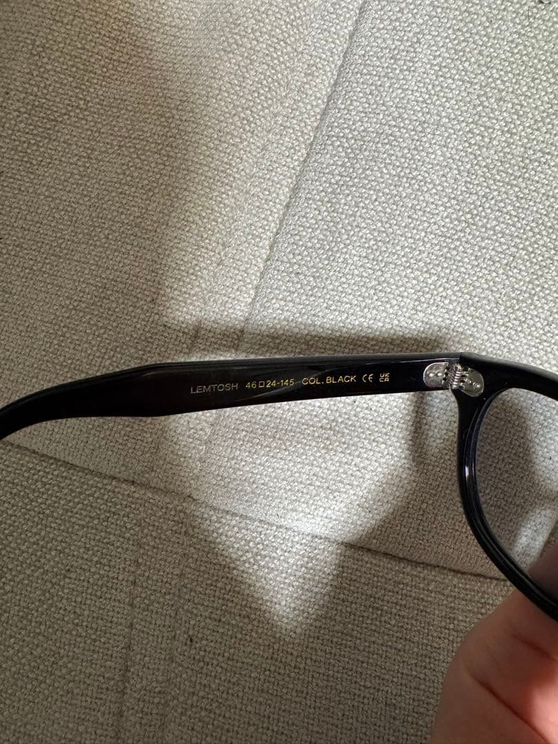 【SALE】MOSCOT LEMTOSH BLACK モスコット　レムトッシュ
