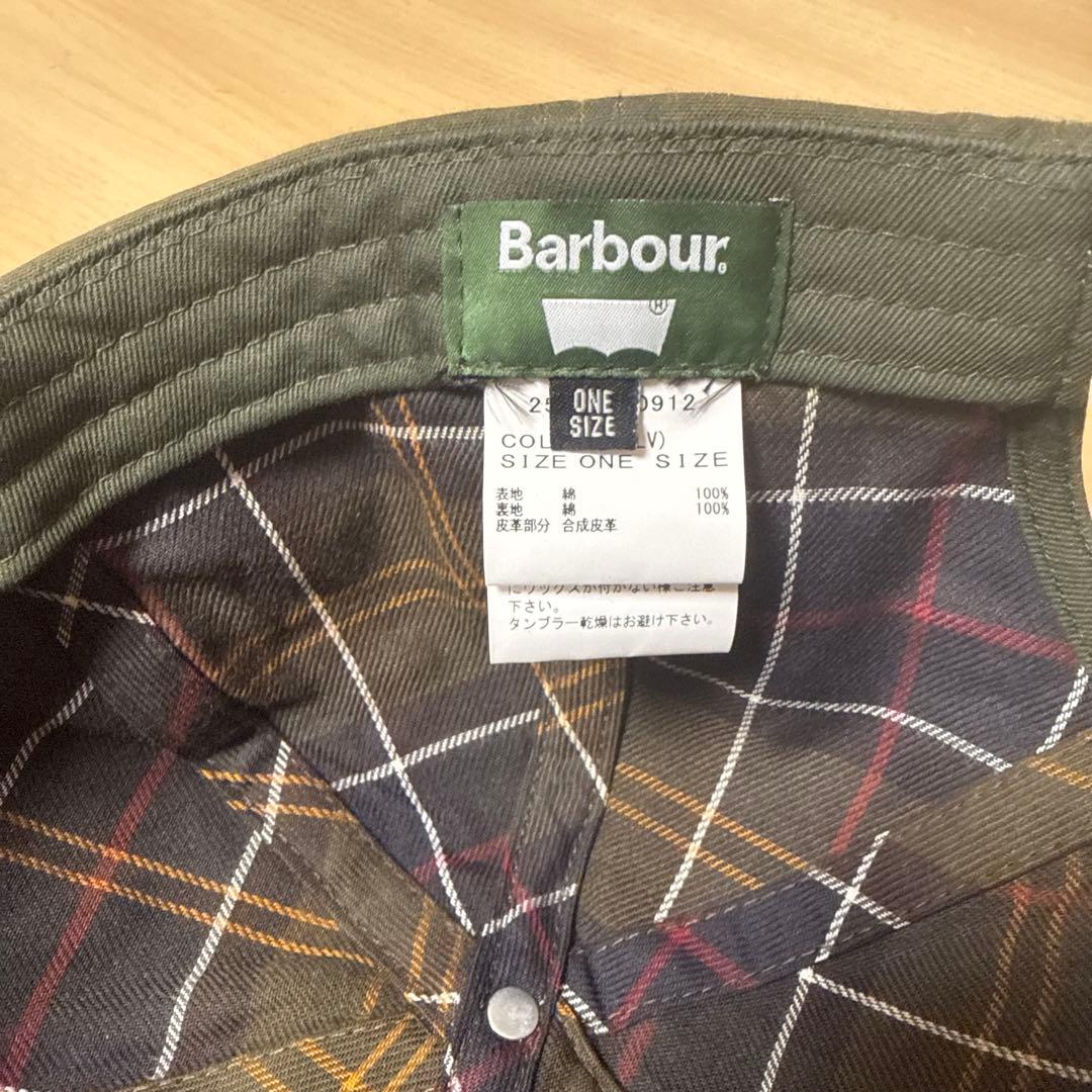 Barbour × Levi’s ワックスコットンキャップ OLV