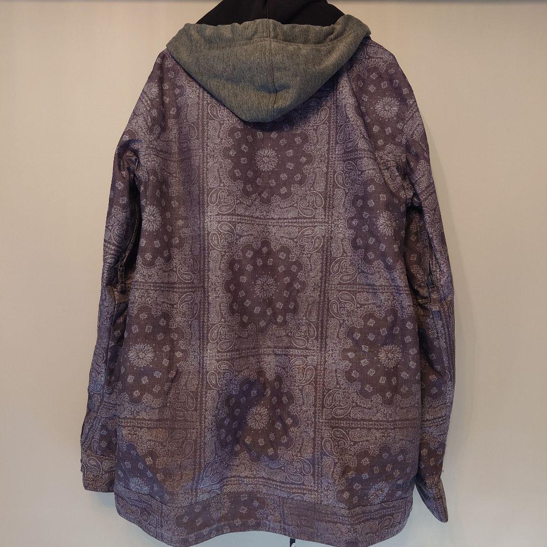 BURTON パターン柄 フード付きジャケット M