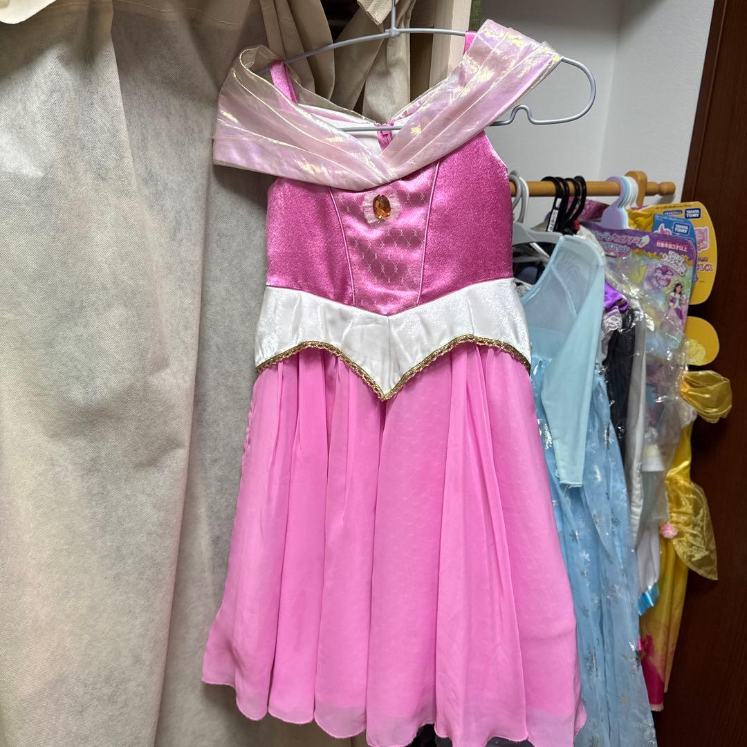 エルサとオーロラ姫のコスチュームセット