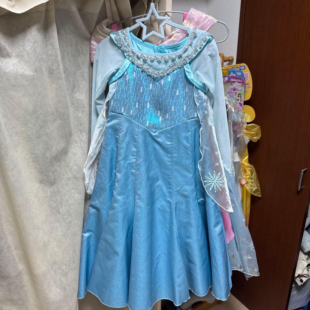 エルサとオーロラ姫のコスチュームセット