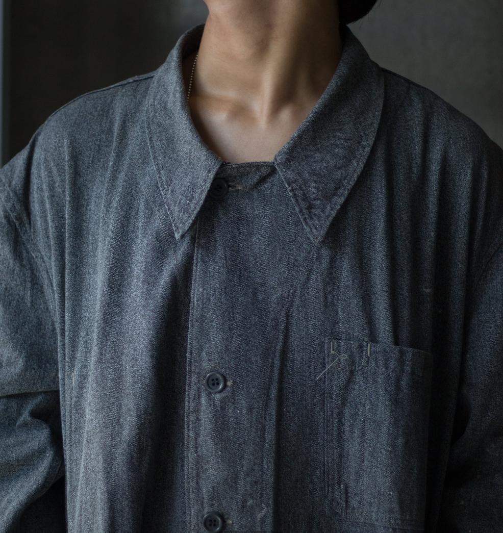 ジャケット・アウター 1950s Black chambray atelier coat
