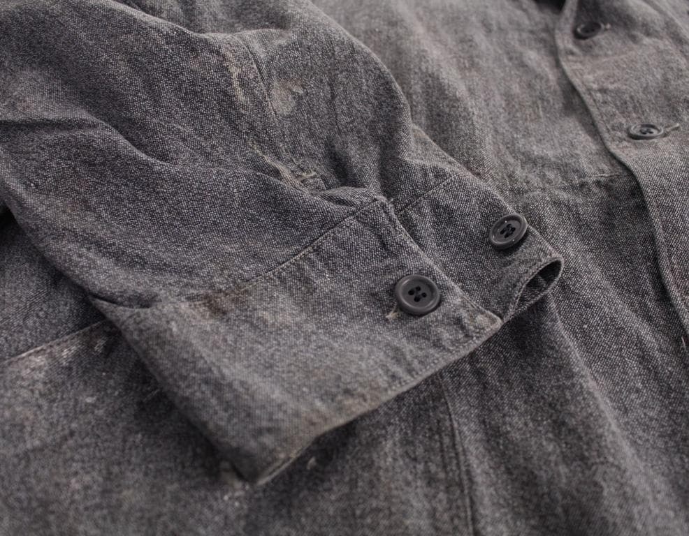 ジャケット・アウター 1950s Black chambray atelier coat