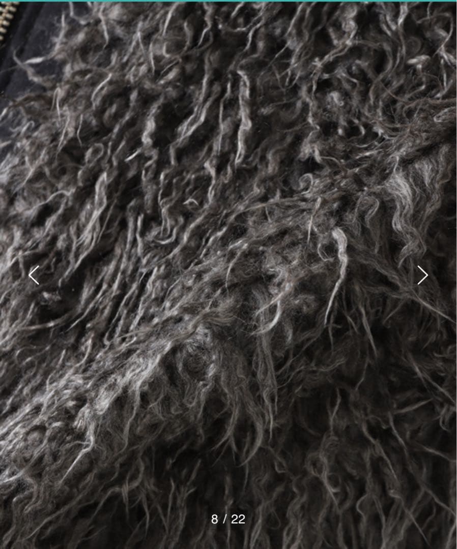 【極美品】URU WOOL PONCH ZIP UP VEST サイズ3
