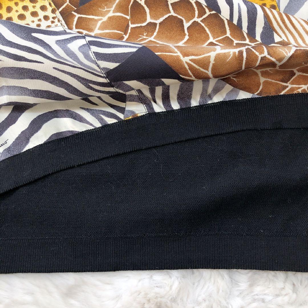 Ferragamo*フェラガモ　アンサンブル　アニマル柄　レオパード　シマウマ