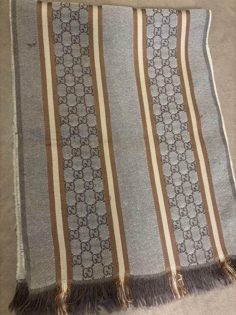 【最終値下げ】グッチ GUCCI ストール マフラー メンズ レディース