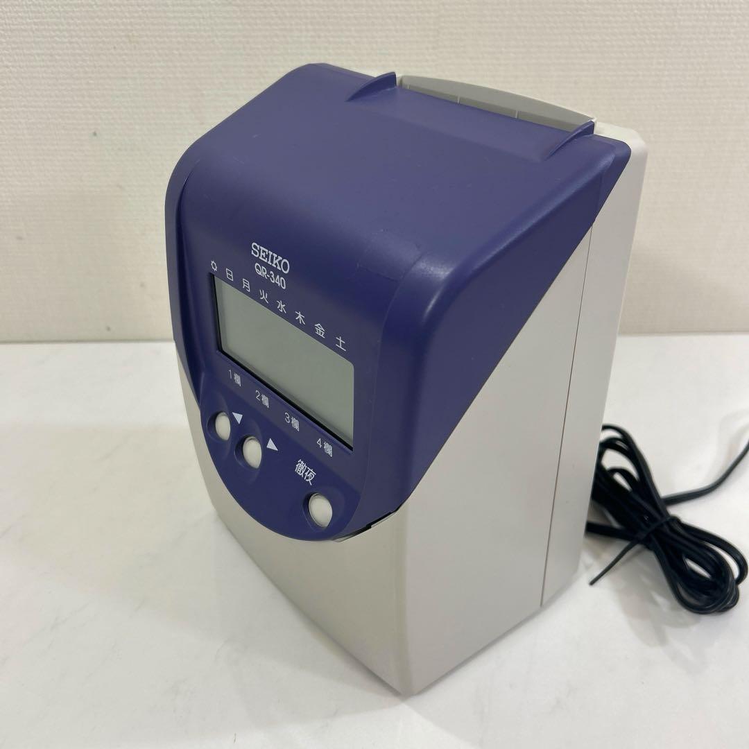 SEIKOセイコー QR-340 タイムレコーダー 現状品