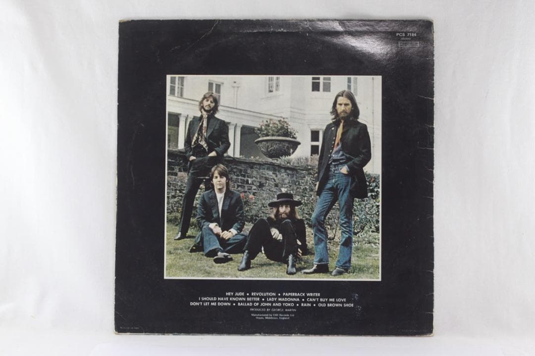 英LP THE BEATLES HEY JUDE UK盤オリジナルインナスリブ付