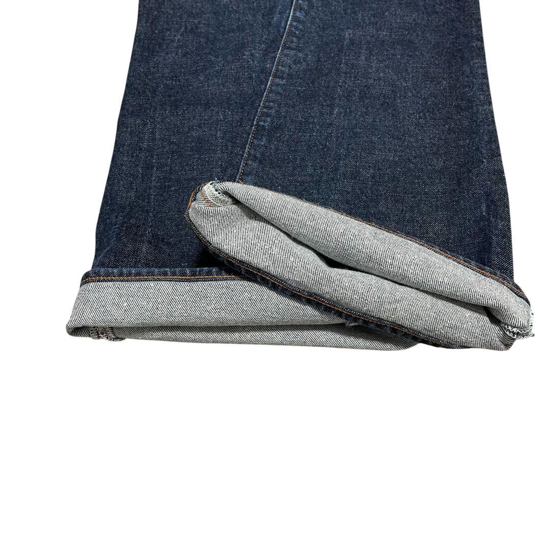 極美品✨MOUSSY MVS FLARE フレアデニム 濃紺 洗える 赤耳 26