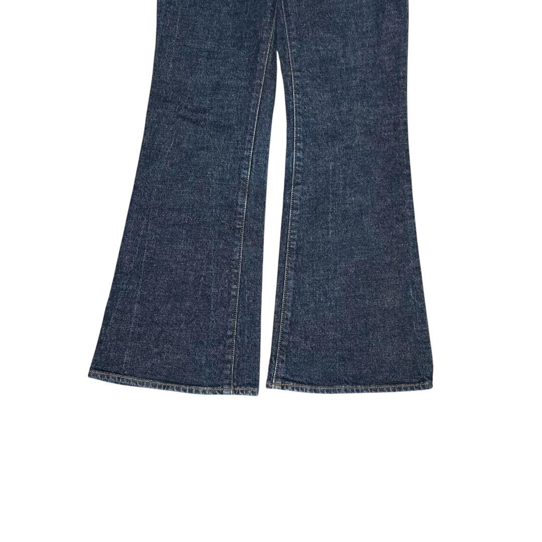 極美品✨MOUSSY MVS FLARE フレアデニム 濃紺 洗える 赤耳 26