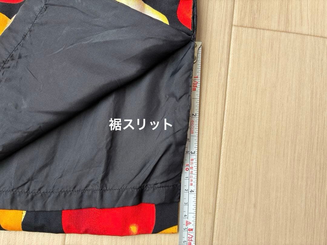 ESCADA フルーツ柄 ノースリーブワンピース 36