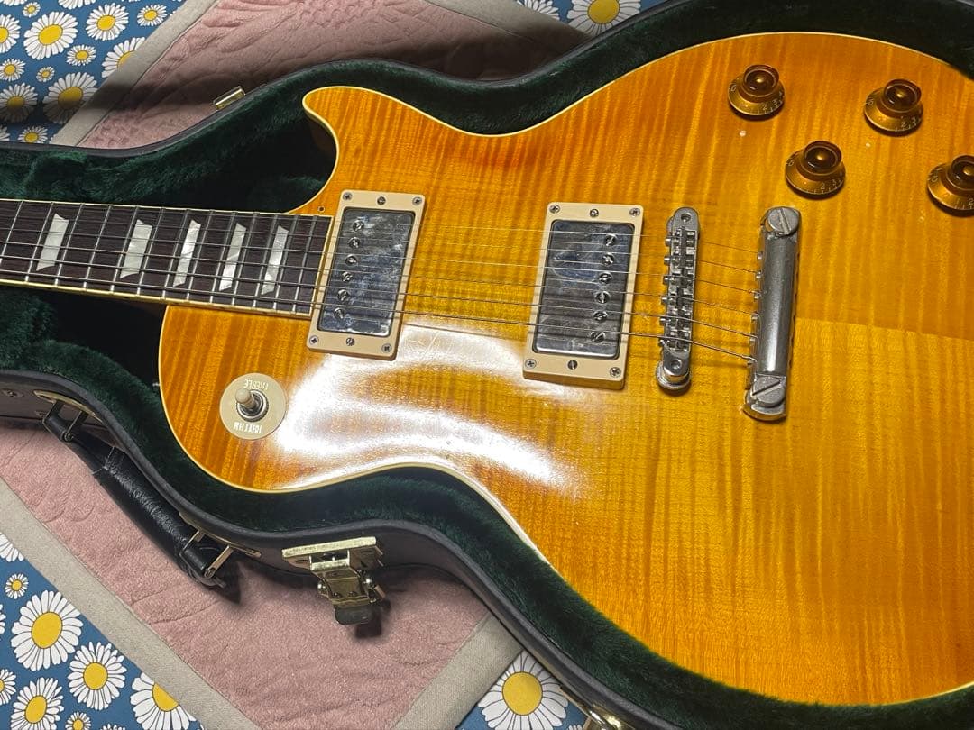 ギター Navigator N-LP Figured Maple Lemon Drop
