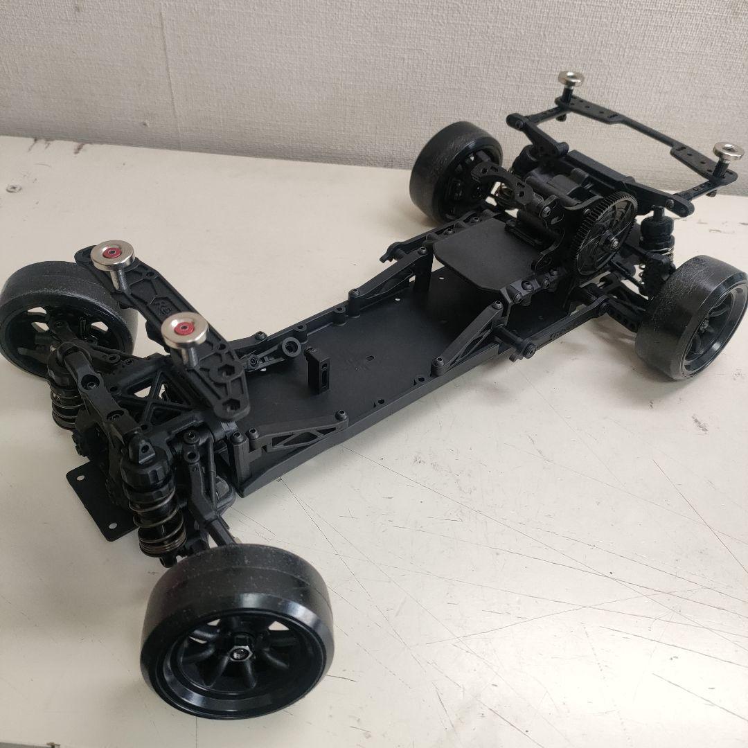 【美品】レーヴD ReveD RDXニ駆ドリシャーシ、ステルスボディマウント付き