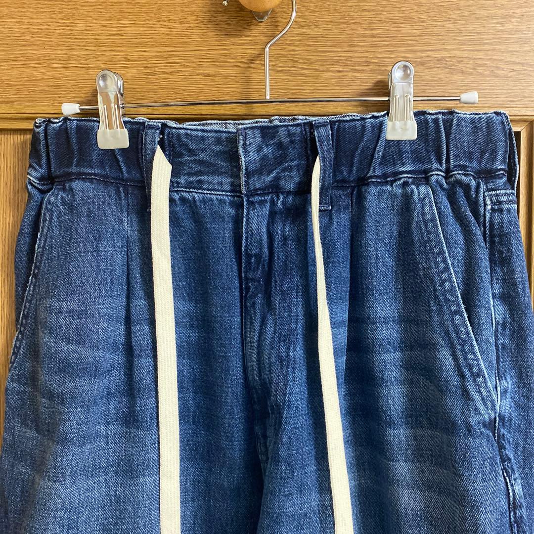 今期、アーバンリサーチ、デニムイージーワイドパンツ、38、デニム、ワイドパンツ