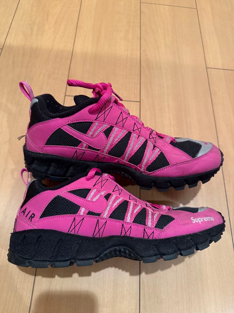 NIKE × Supreme AIR HUMARA pink 27.0