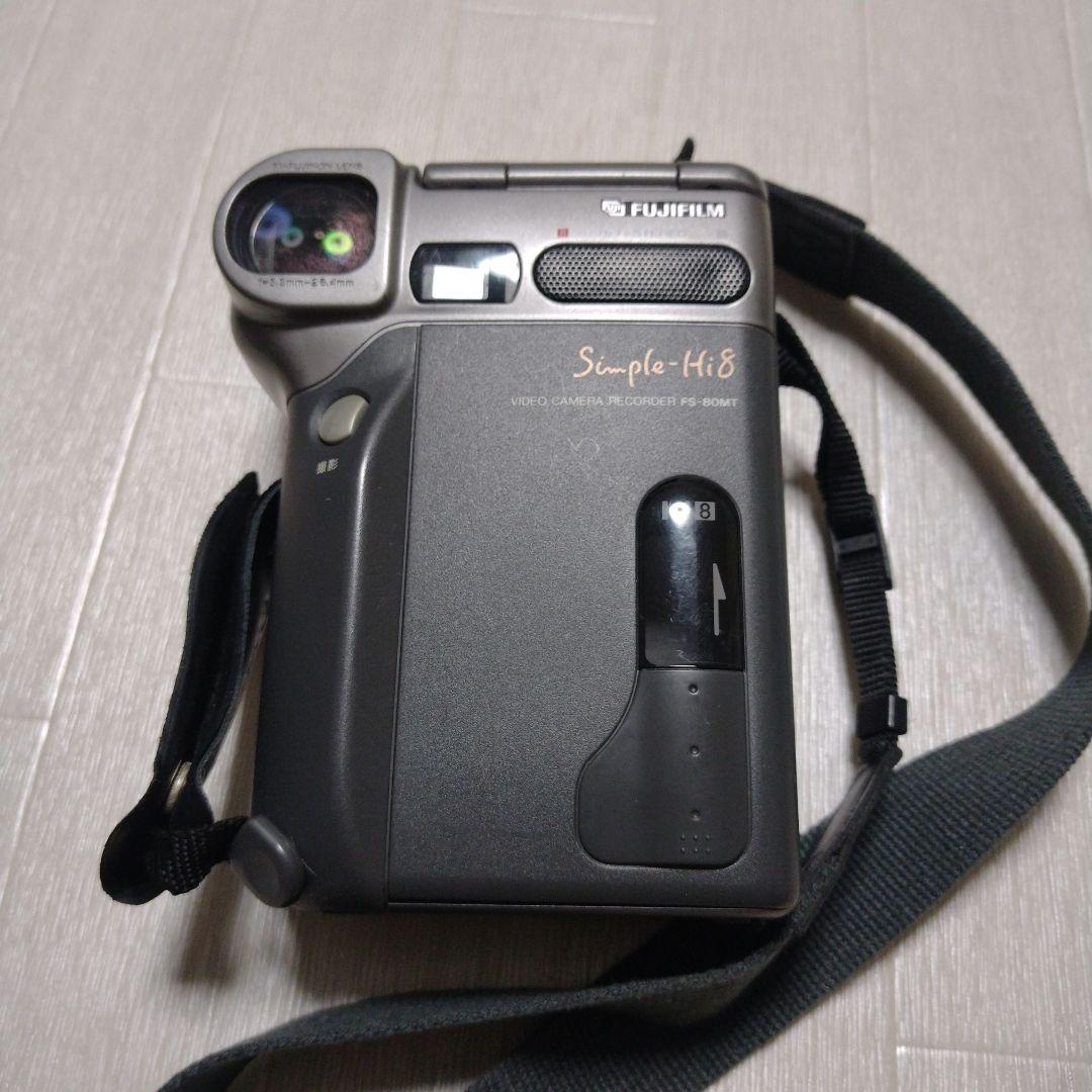 FUJIFILM Simple Hi8 ビデオカメラ FS-80MT 動作品