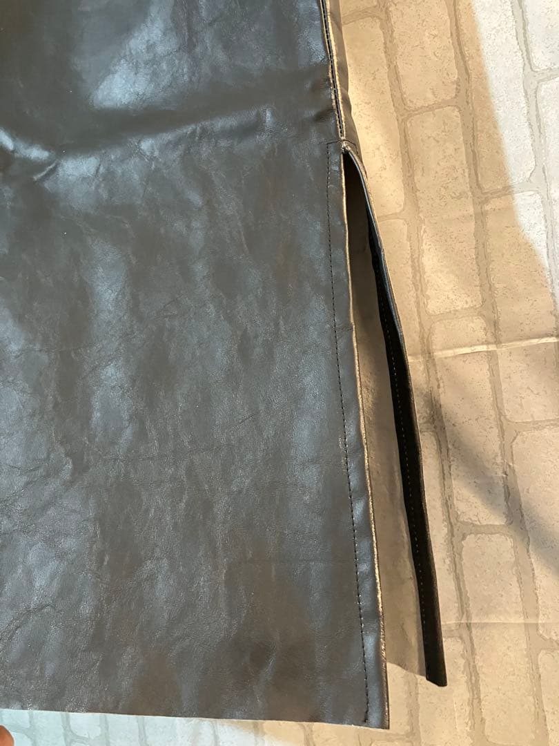 SEEALL/シーオール BIKER SKIRT 38 タグ付 定価9万以上