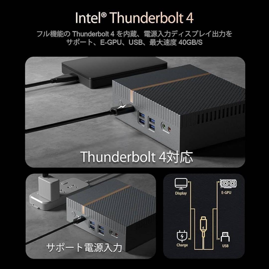 ミニPC 第13世代インテル Core i9-13900H 最大5.40GHz