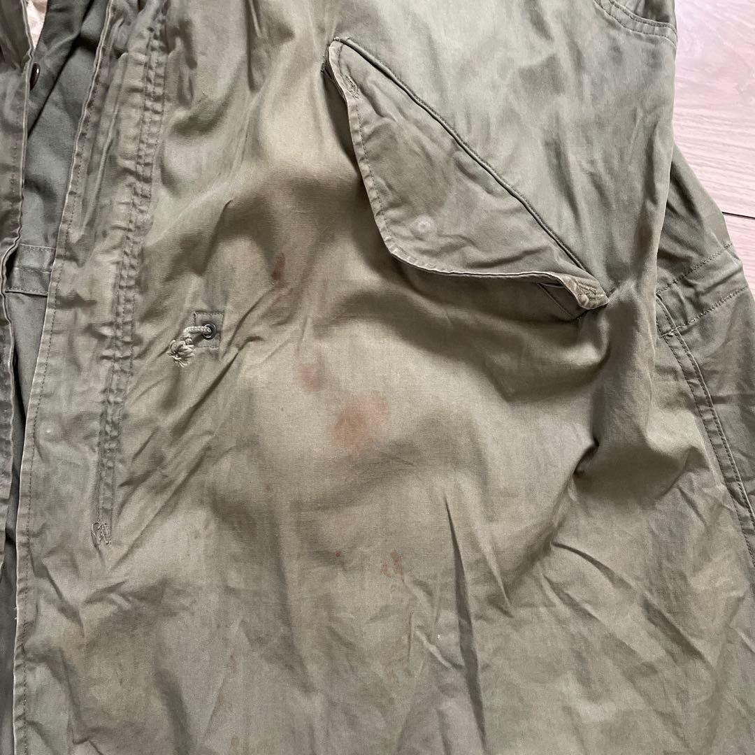 希少 50s M-51 フィッシュテールパーカ ライナー付 ステンシル USMC