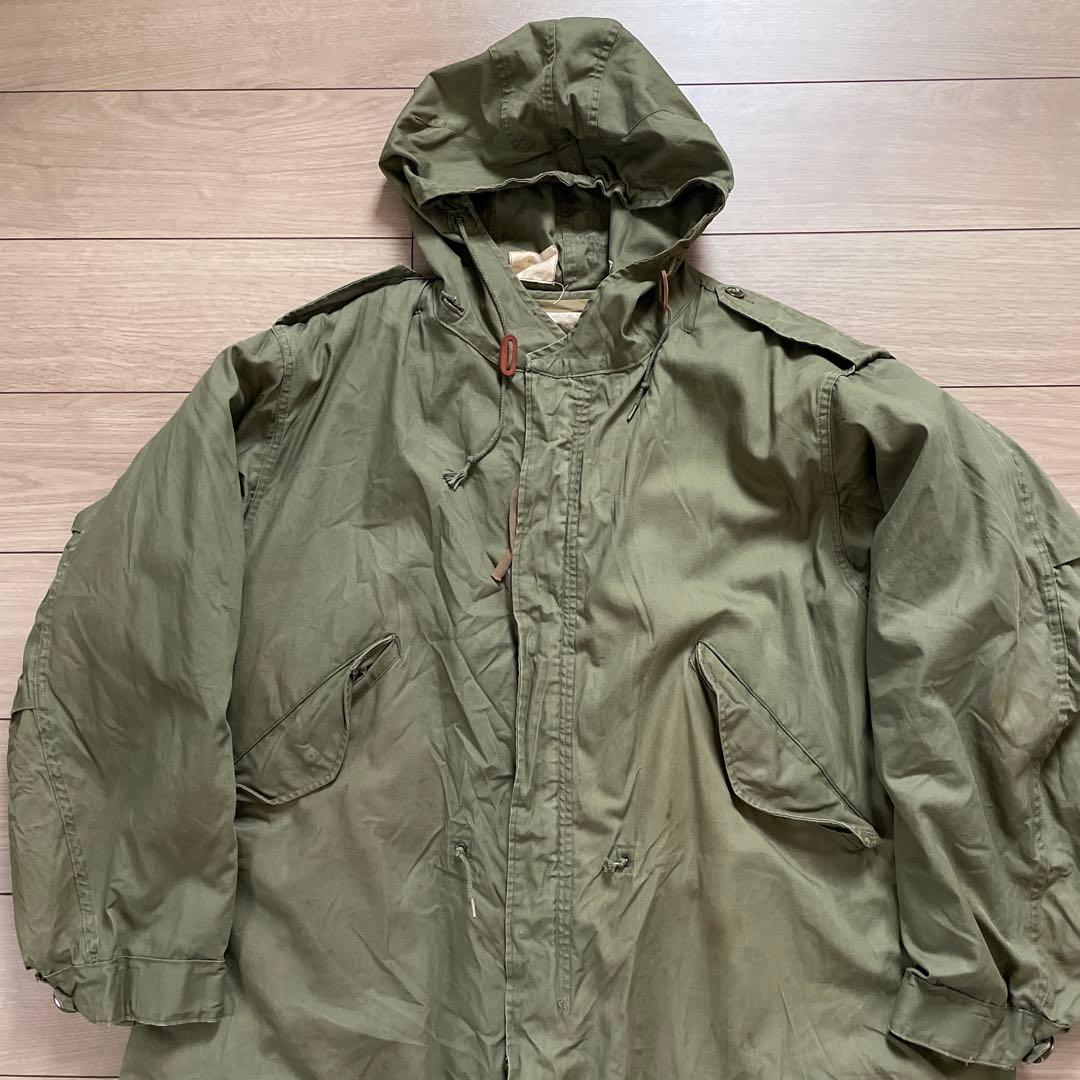 希少 50s M-51 フィッシュテールパーカ ライナー付 ステンシル USMC
