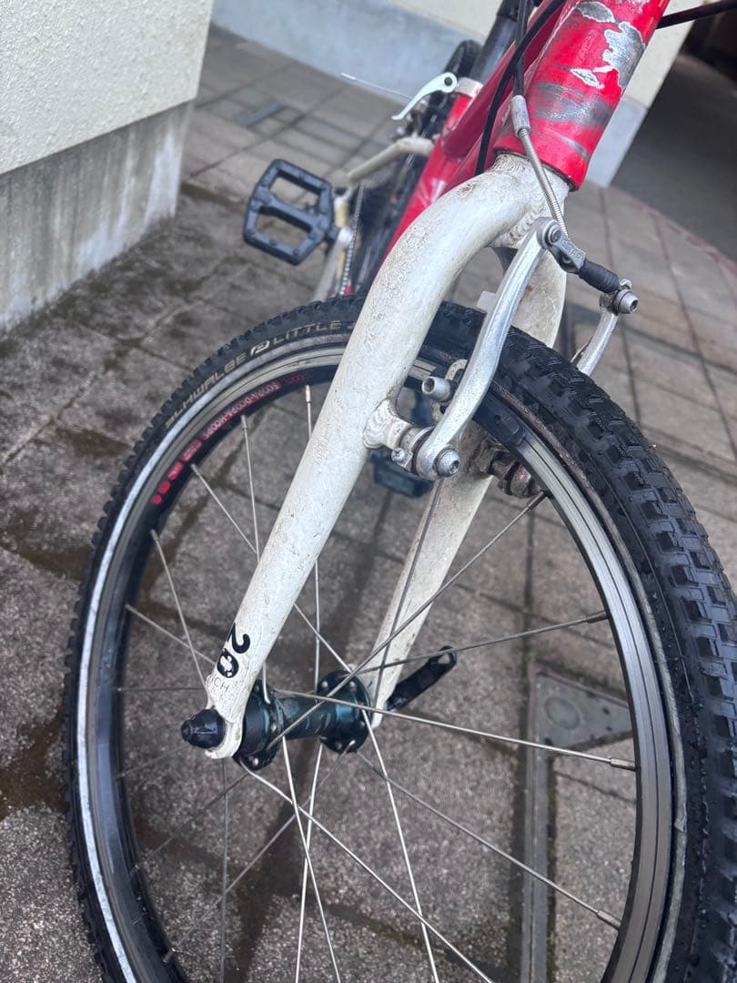 海外自転車　Woom bike 4 子供用自転車　20インチ　変速　難あり