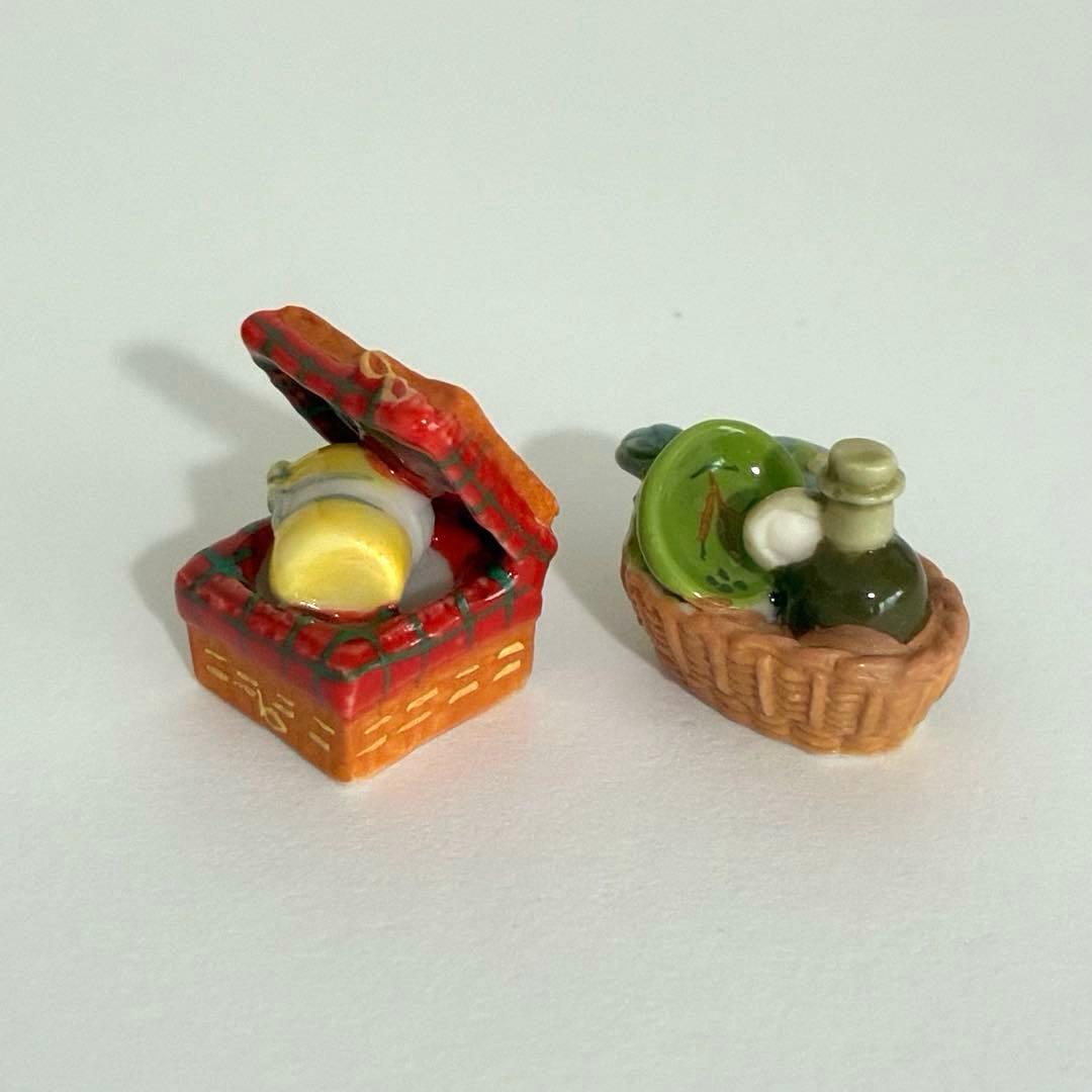 フランスのマルシェ　レア　フェーブ　ヴィンテージ　陶器　フランス　ミニチュア