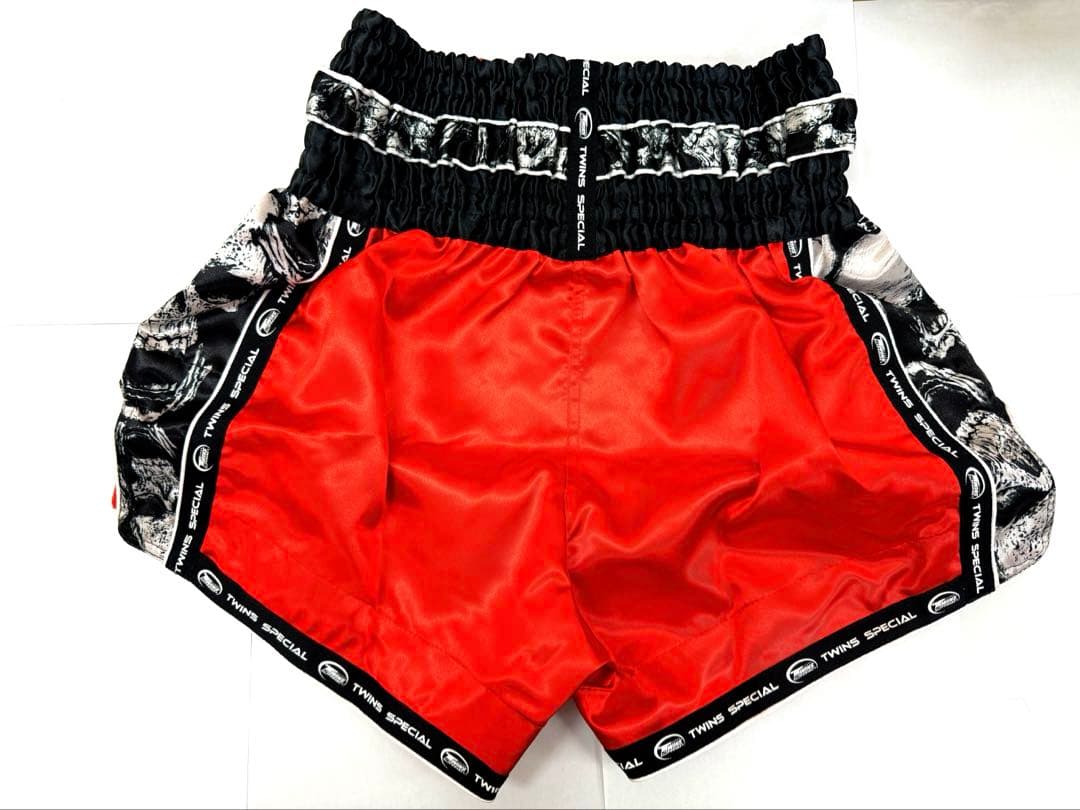 l*y様 レア新品　Lサイズ　TWINS キックパンツ　スカル　赤　ツインズ　送