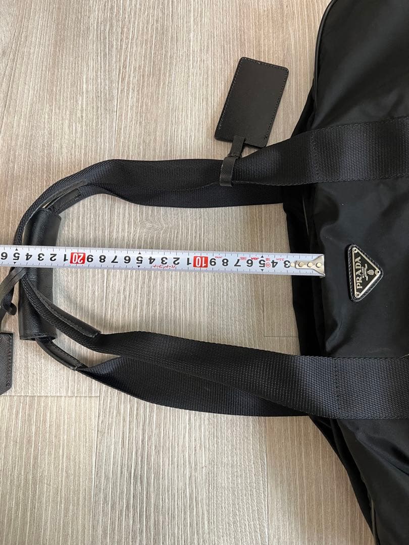 PRADA ブラック ボストンバッグ 保存袋付き