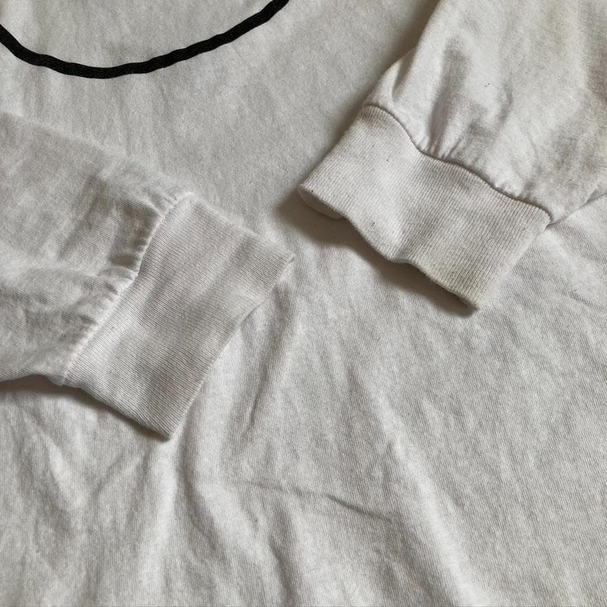 00s 袖プリ エイフェックスツイン R&Sレーベル ビンテージ Tシャツ長袖