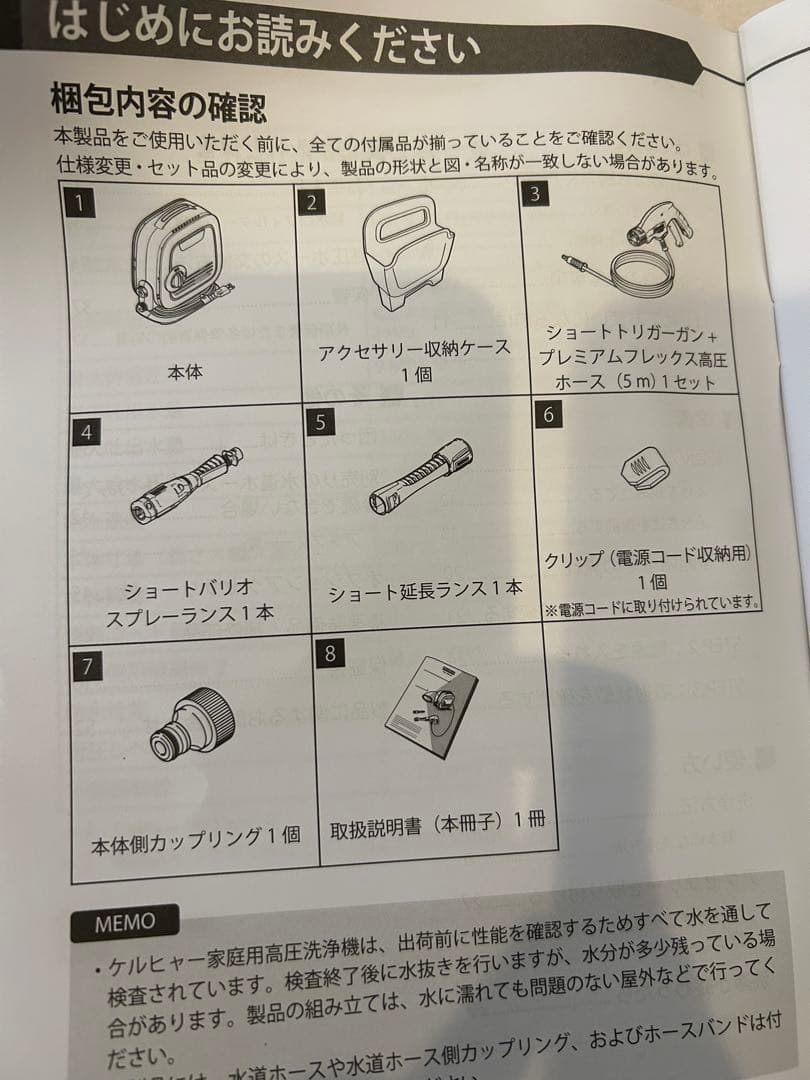 【完全ジャンク品】KARCHER 高圧洗浄機本体