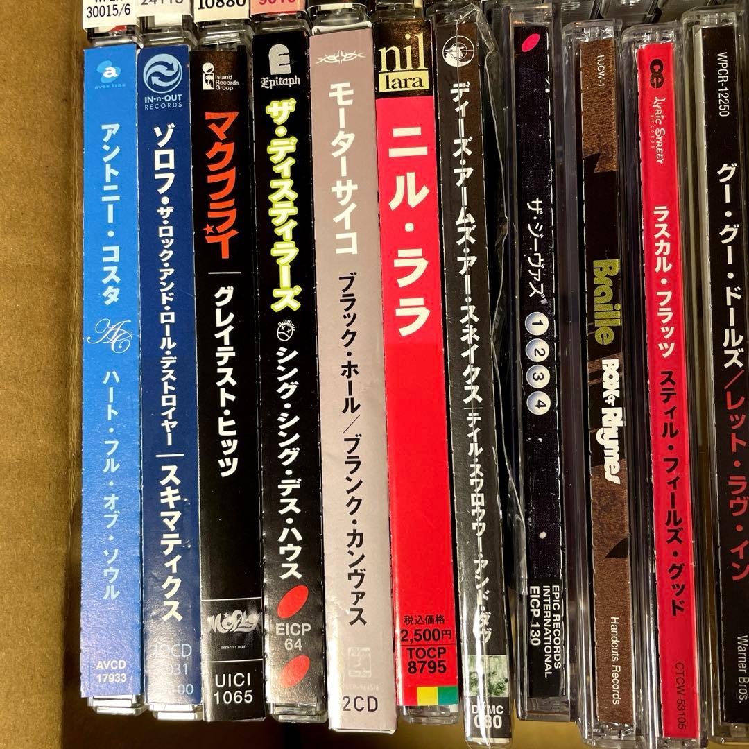 洋楽CD　８３枚　まとめ売り　国内盤　ロック、オルタナ、フォーク、ポップ...