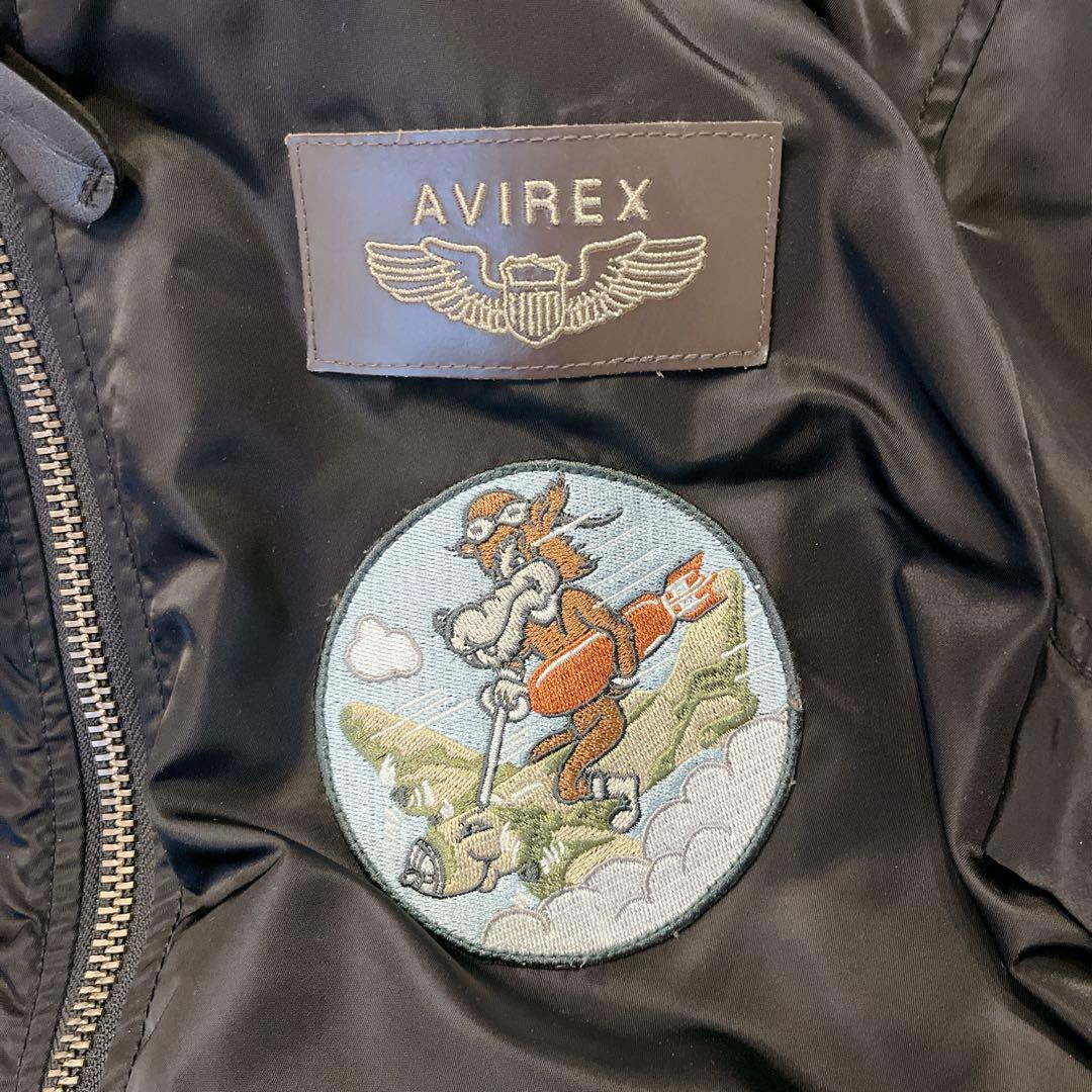 AVIREX 452nd U.S. Air Force イーグル刺繍 MA-1