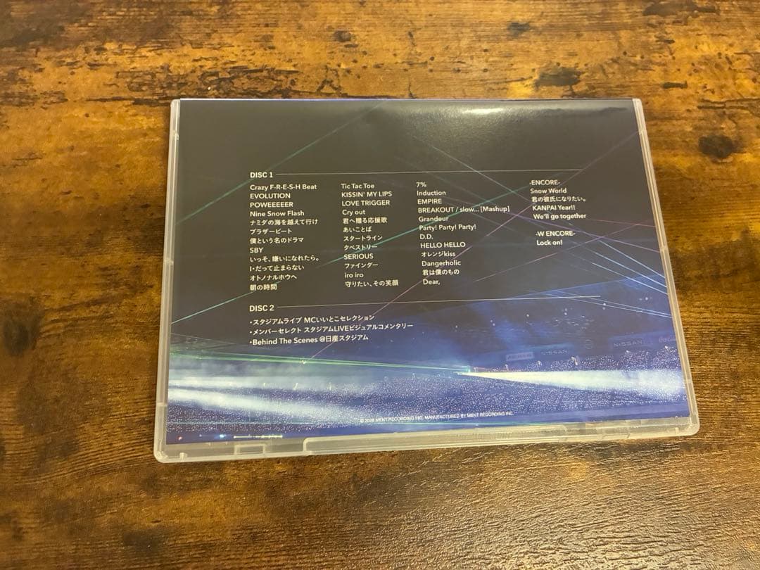  Man World Blu-ray盤
