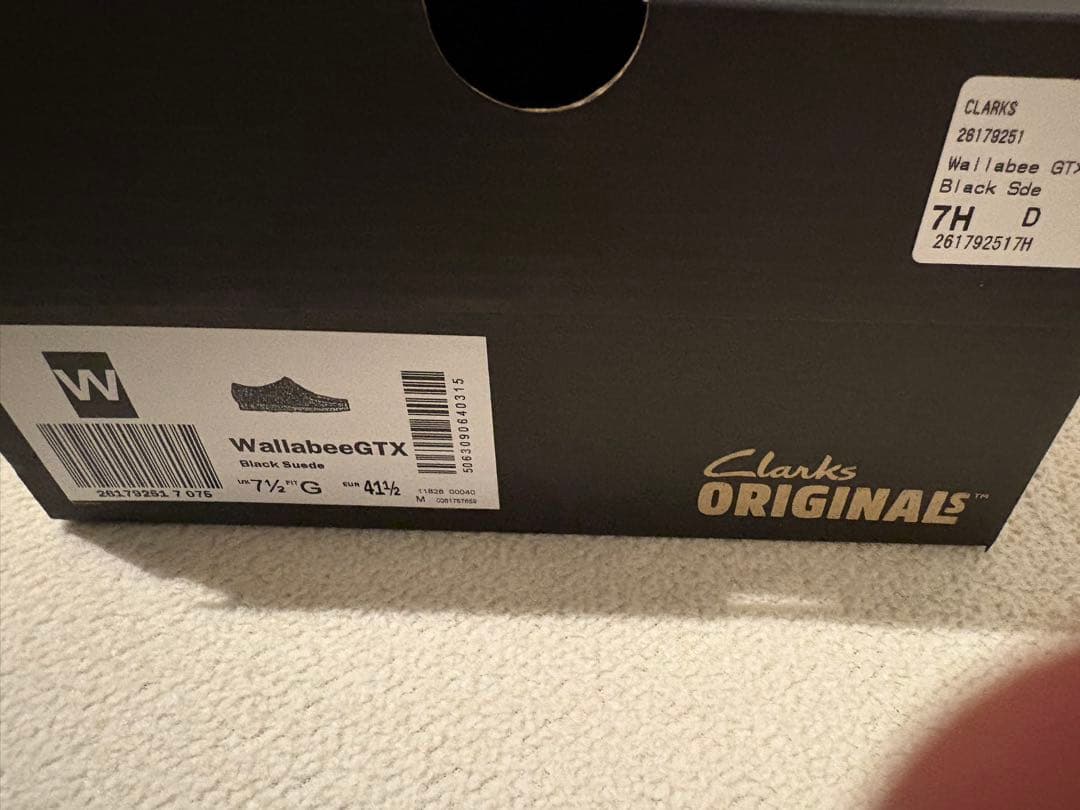 Clarks wallabee gtx GORE-TEX クラークス ワラビー