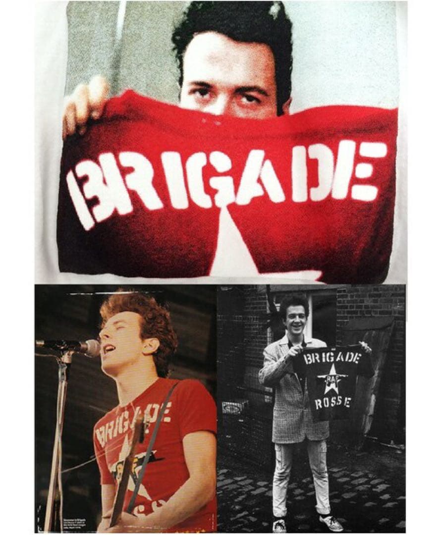 80's BRIGADE RAF ROSSE Tシャツ the clash