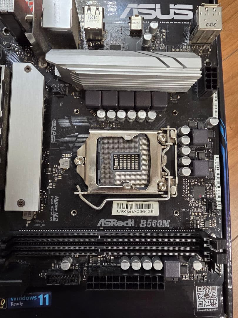 ASRock B560M マザーボード LGA 1200